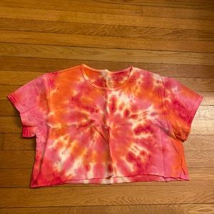 Tie dye crop top